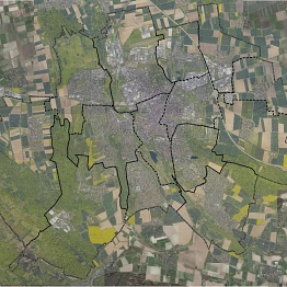 Orthophoto Luftaufnahme Hildesheim